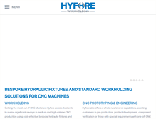 Tablet Screenshot of hyfore.com